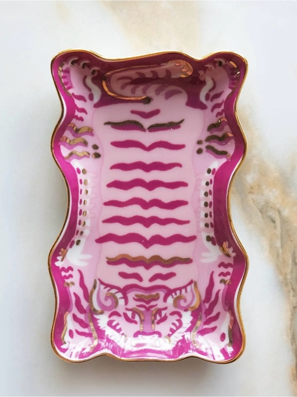 Idlewild Co Tibetan Tiger Trinket Dish - Picture 5 of 5
